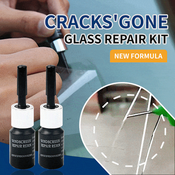 Cracks'Gone Glass Repair Kit (New Formula) 🔥49% OFF🔥