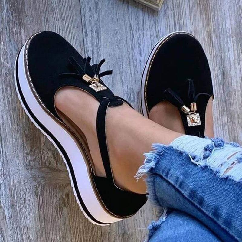 Women's Casual Tassel Shoes-ABOXUN