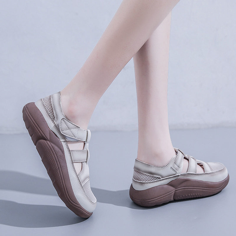2022 summer new mesh breathable women's sandals-ABOXUN