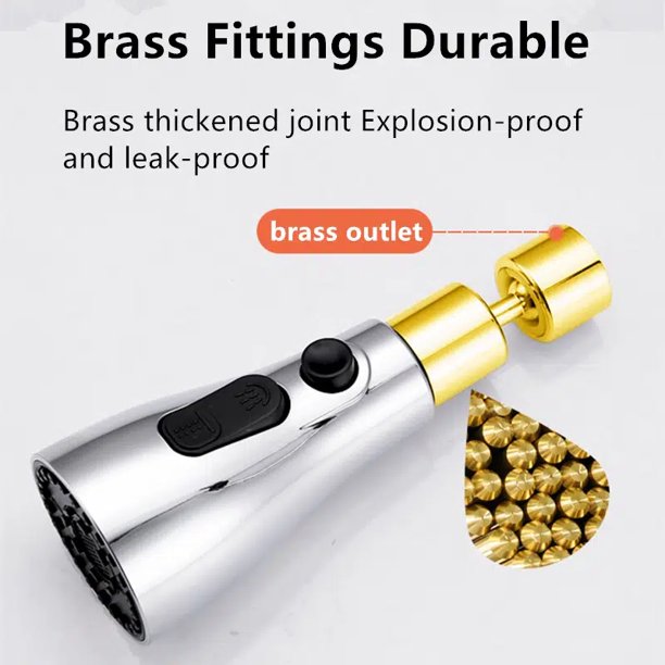 🔥New Arrival-360° Rotatable -3 Functions Universal Pressure Tap Nozzle