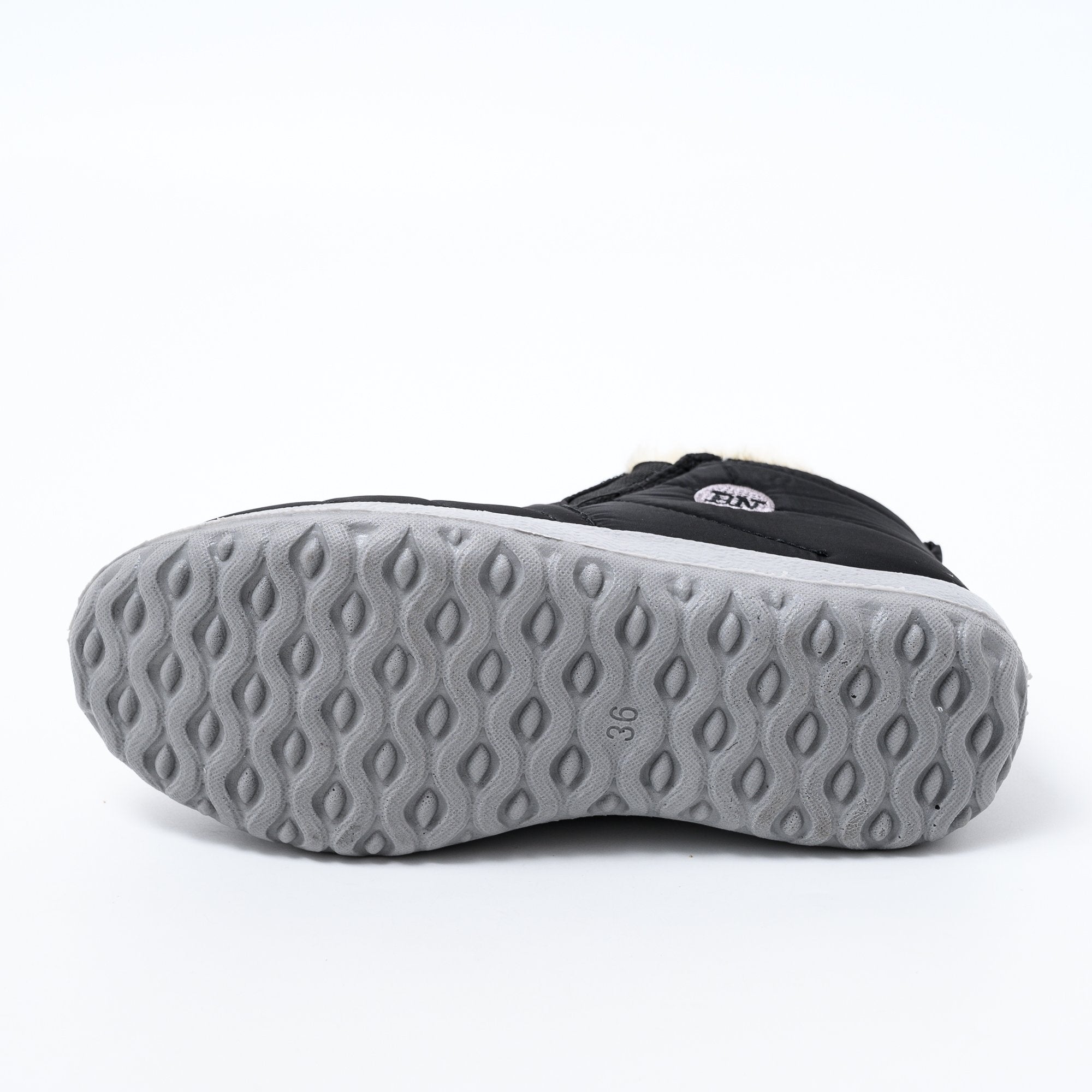 Autumn and winter non-slip warm soft bottom cotton shoes and cotton boots—Unisex-ABOXUN