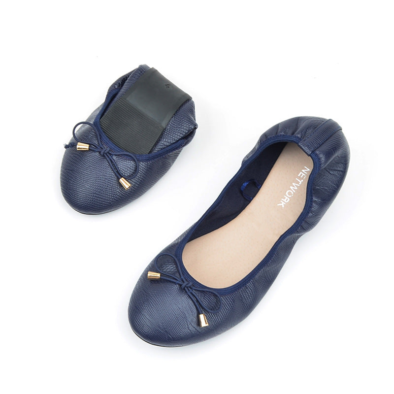 Women's Pointed-Toe Ballet Flat-ABOXUN
