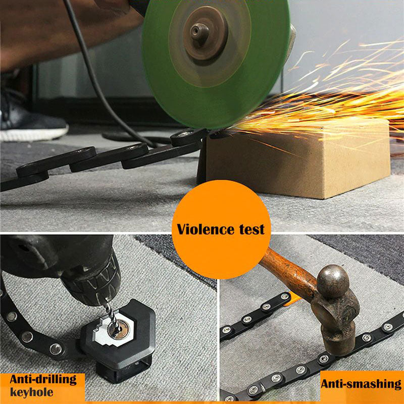 The bicycle lock Security Tool-ABOXUN