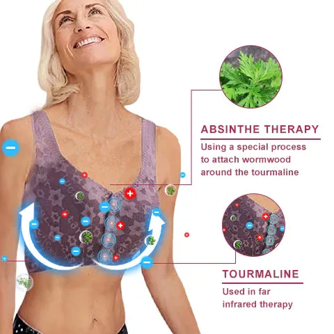 PISPARA™ Ion Lifting Correction Lymphvity Detoxification Bra