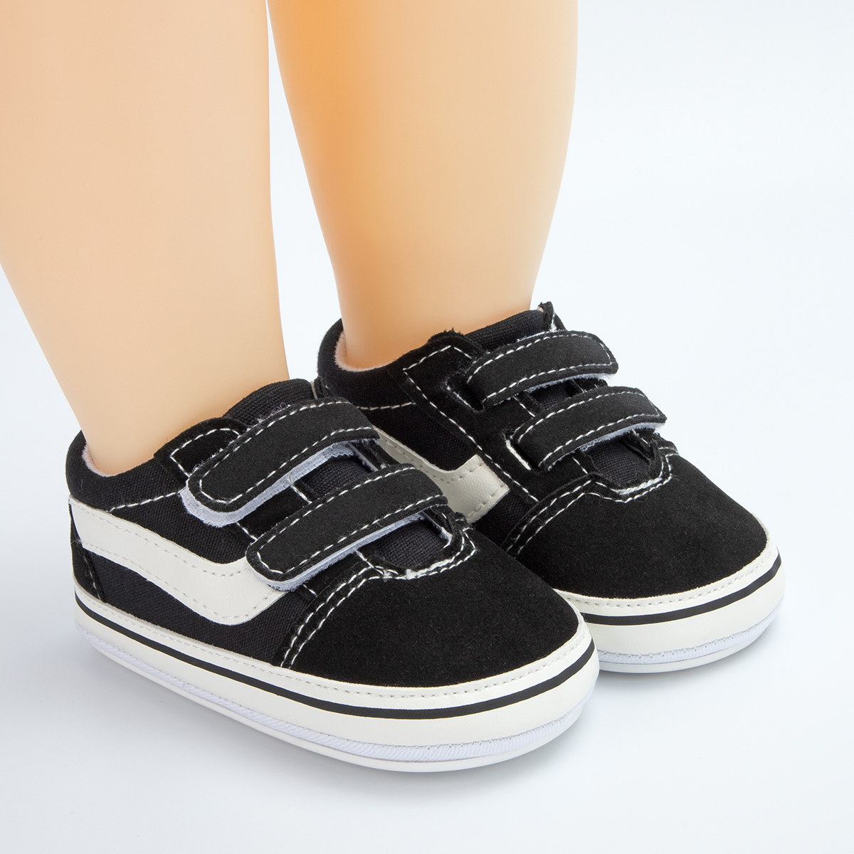 Soft Sole Plaid Denim Baby Sneakers Wholesale-JZ Baby