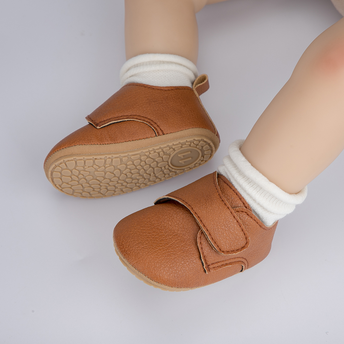 PU Leather Infant Baby Walking Shoes Wholesale-JZ Baby