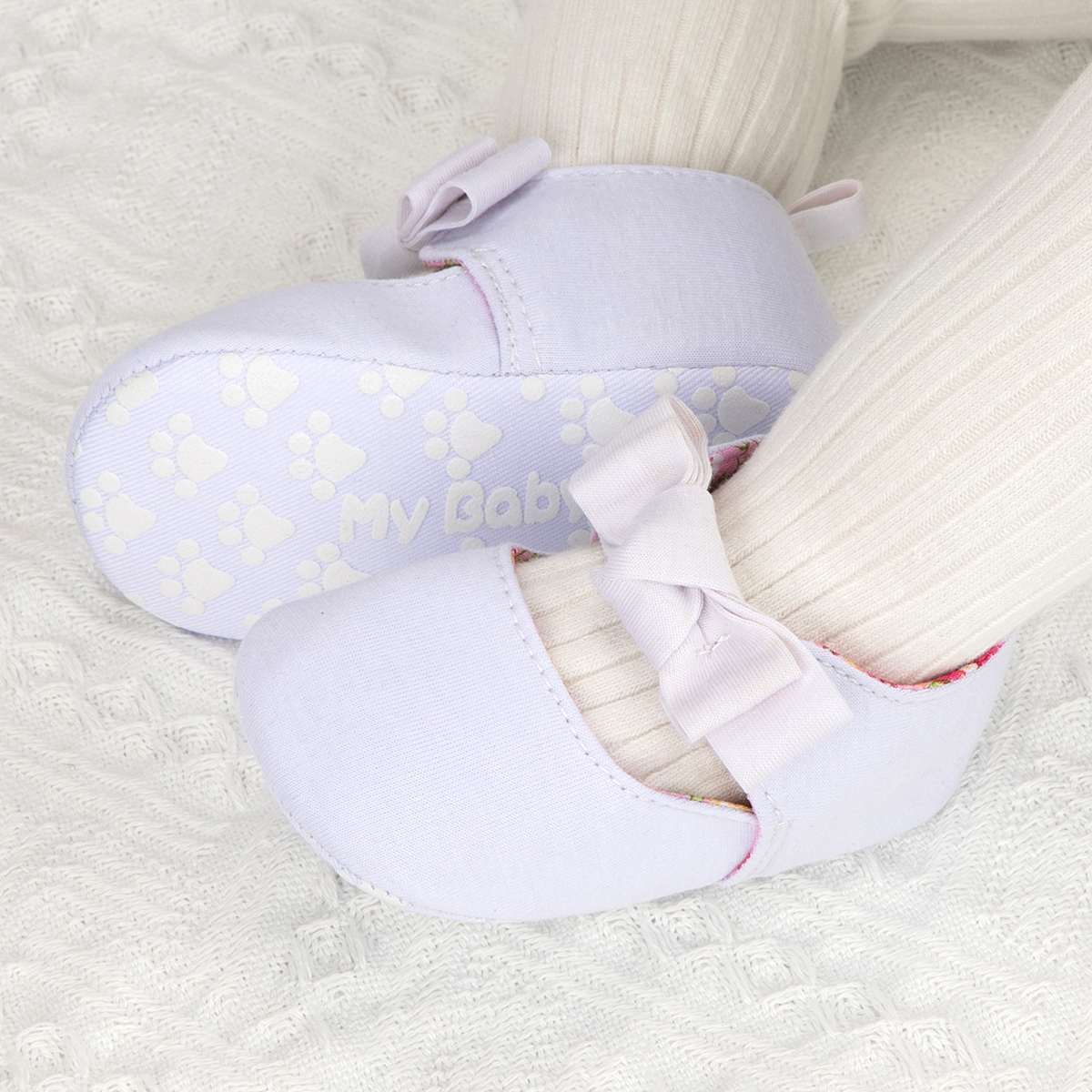 OEM Bow-knot Anti-slip Baby Walking Shoes-JZ Baby