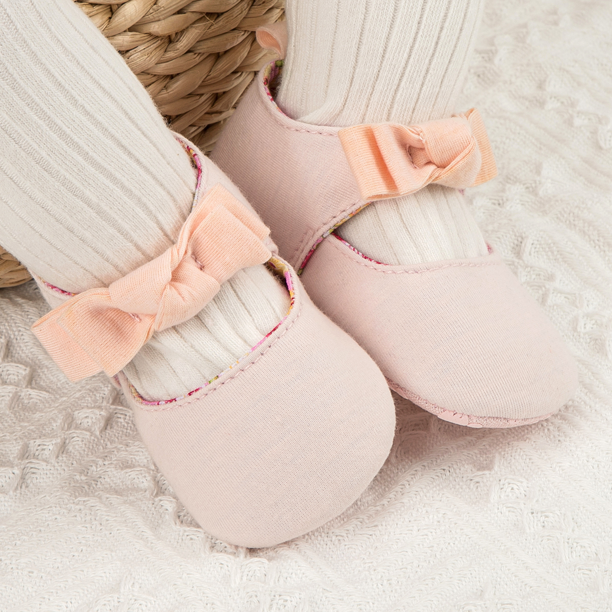 OEM Bow-knot Anti-slip Baby Walking Shoes-JZ Baby
