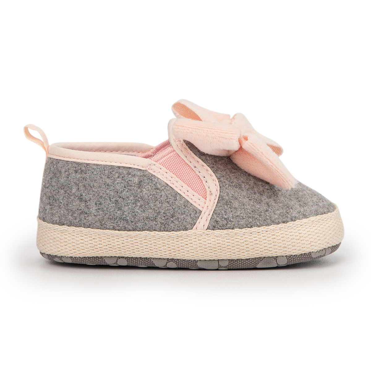 Bow-knot Bling Bling Hook&Loop Baby Dress Shoes Wholesale-JZ Baby