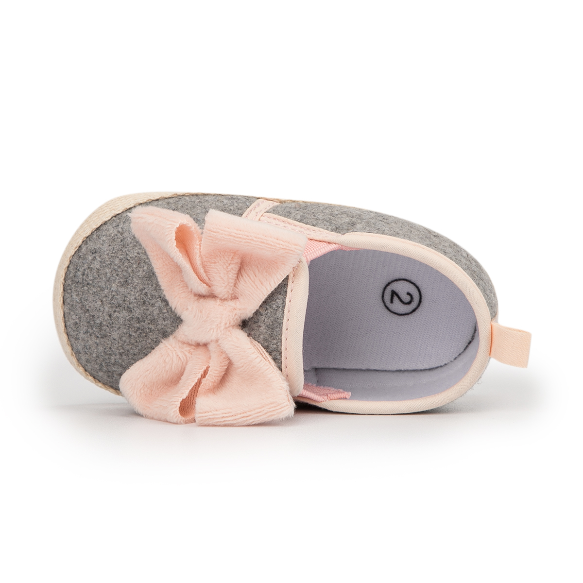 Bow-knot Bling Bling Hook&Loop Baby Dress Shoes Wholesale-JZ Baby