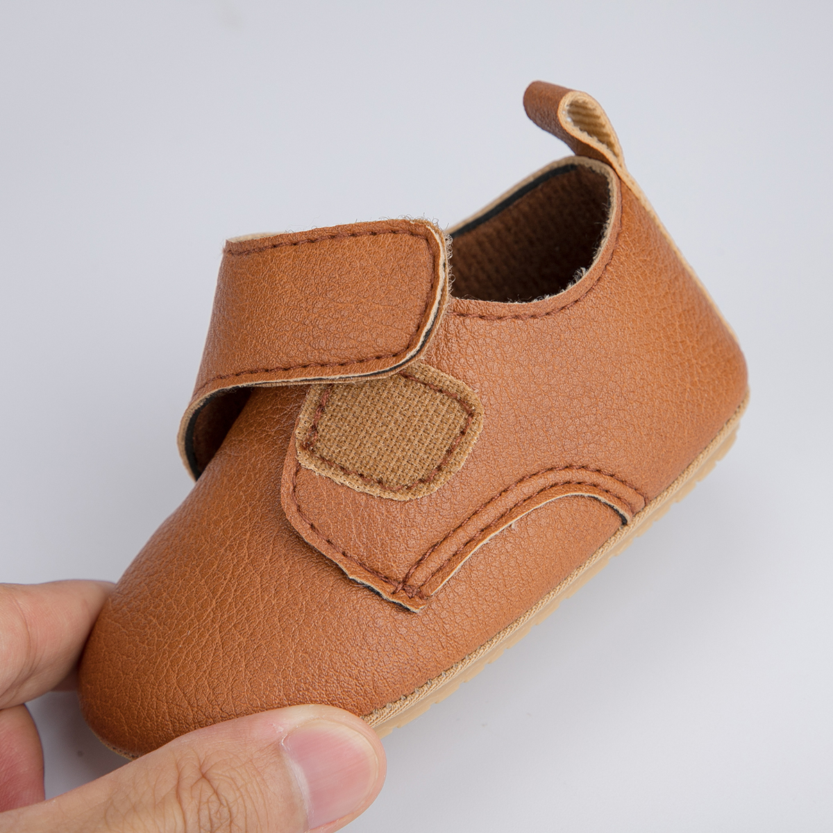 PU Leather Infant Baby Walking Shoes Wholesale-JZ Baby