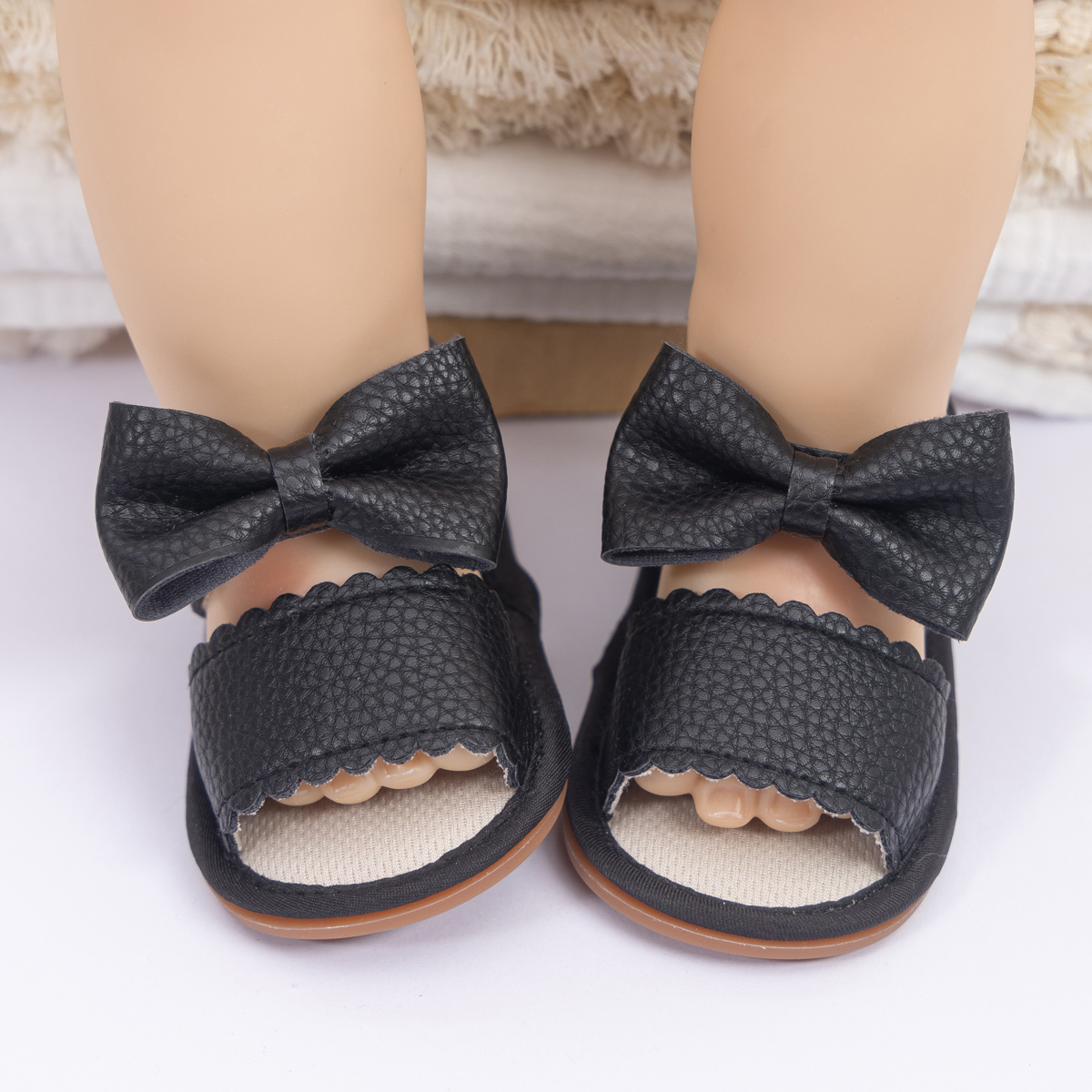 Summer Anti-slip Bow-knot Baby Girl Sandals Wholesale-JZ Baby
