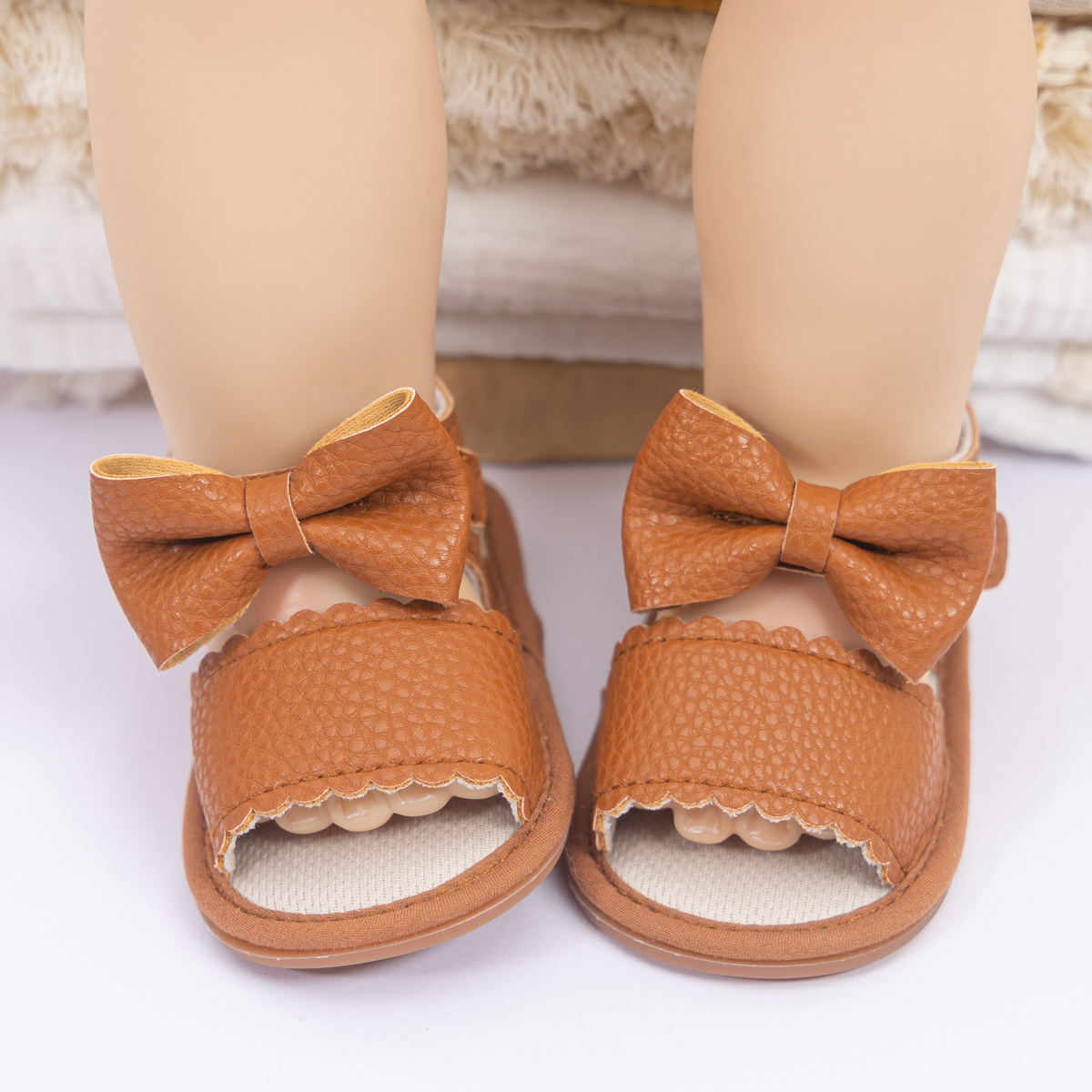 Summer Anti-slip Bow-knot Baby Girl Sandals Wholesale-JZ Baby