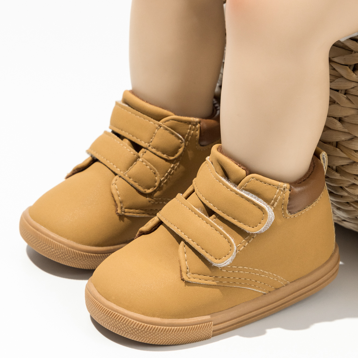 Boys Martin Boots Rubber Sole Non-Slip Kids Shoes Wholesale-JZ Baby