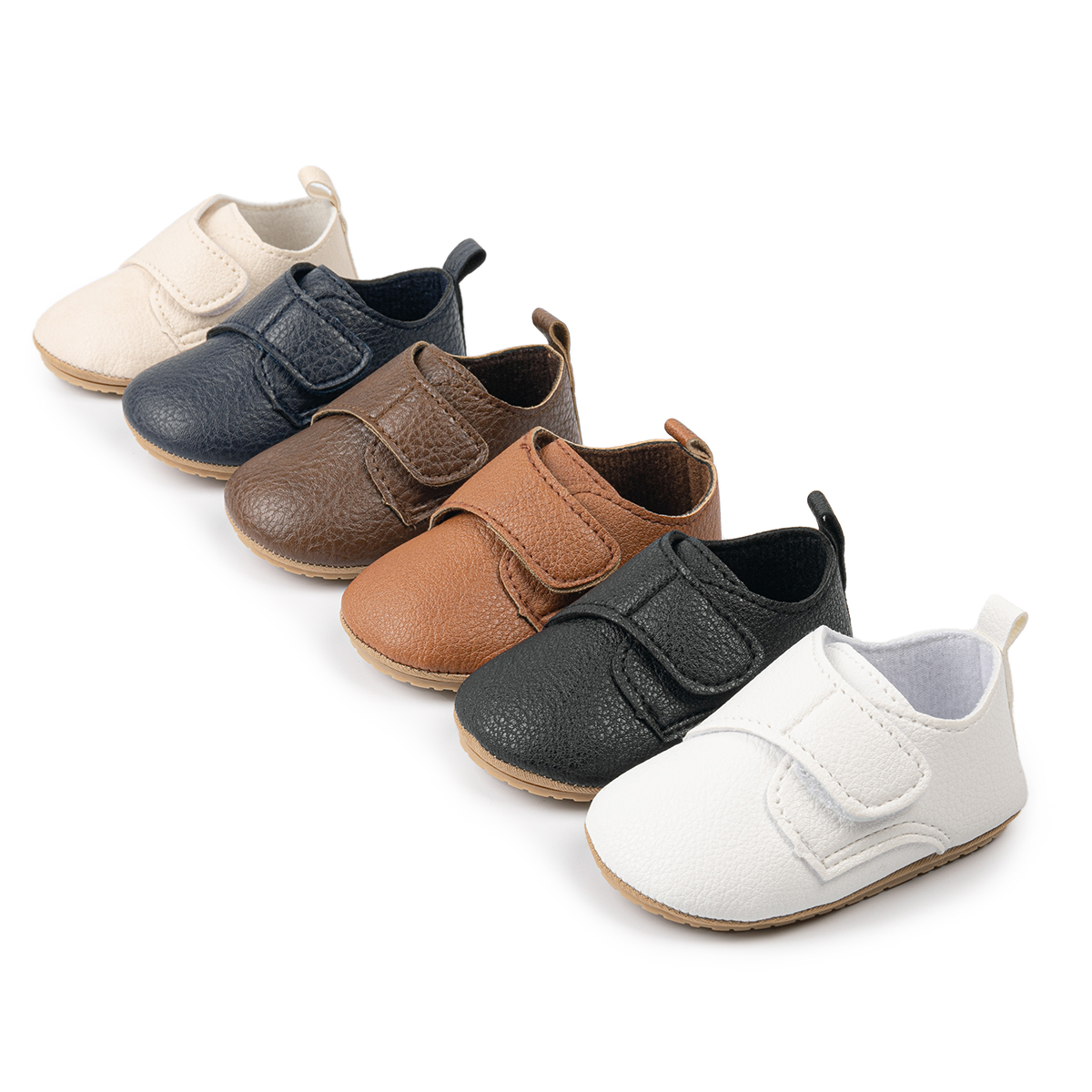 PU Leather Infant Baby Walking Shoes Wholesale-JZ Baby