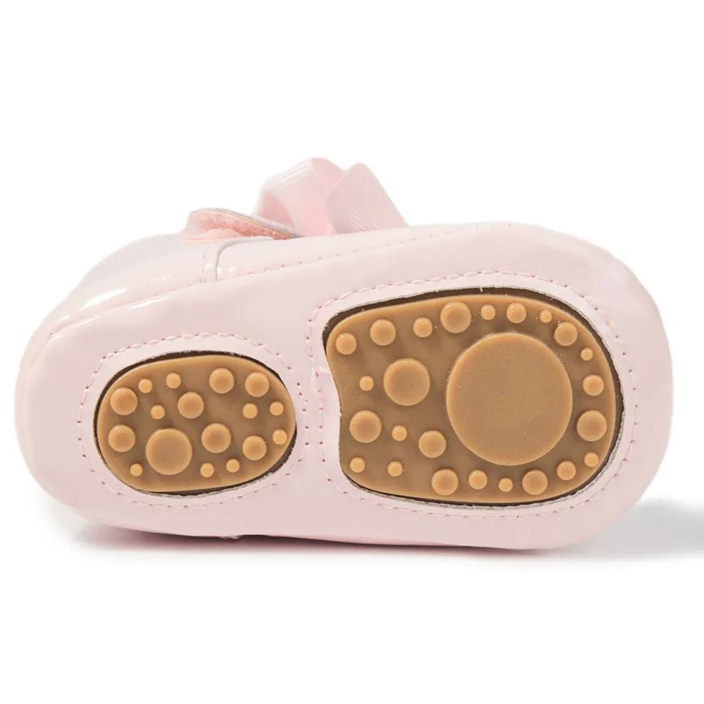 Bow-knot Breathable Organic Baby Dress Shoes Wholesale-JZ Baby