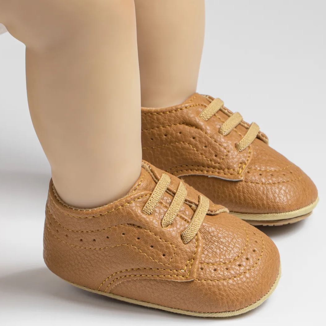Leather Baby Walking Shoes Infant Casual Shoes Wholesale-JZ Baby