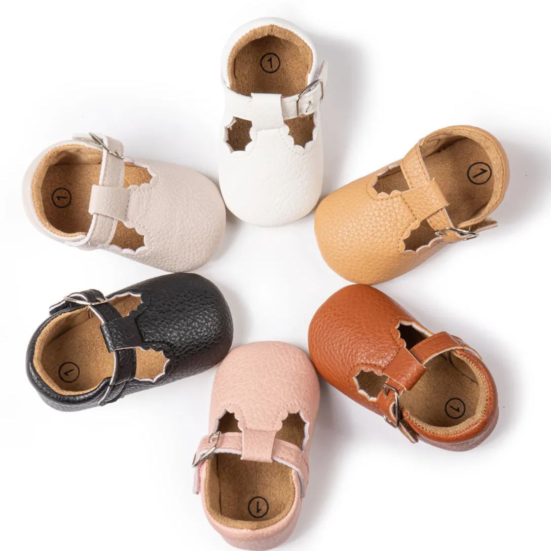 Soft Sole Anti-slip Hard-Wearing Baby Dress Shoes Wholesale-JZ Baby