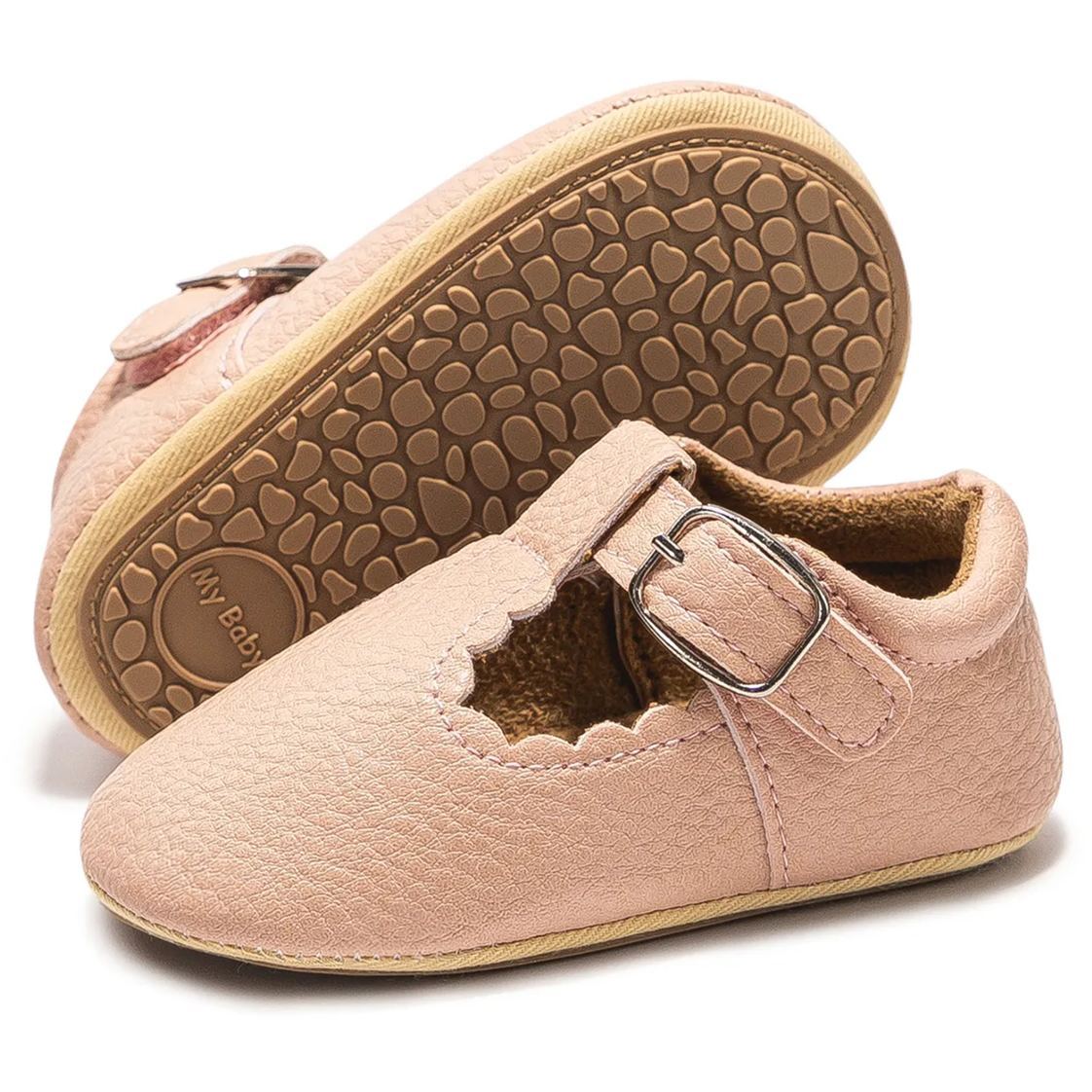 Soft Sole Anti-slip Hard-Wearing Baby Dress Shoes Wholesale-JZ Baby