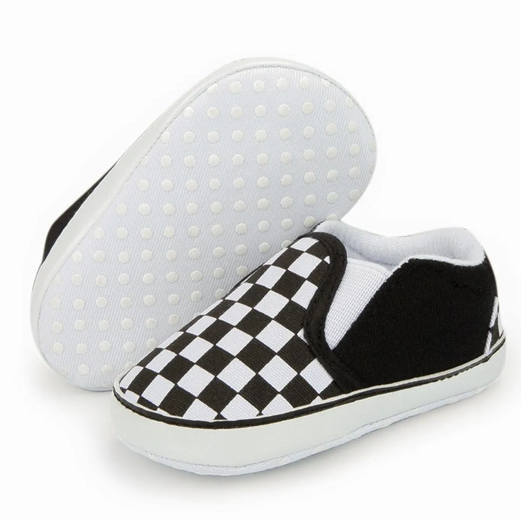 Cloth Sole Classic Canvas Baby Walking Shoes Wholesale-JZ Baby