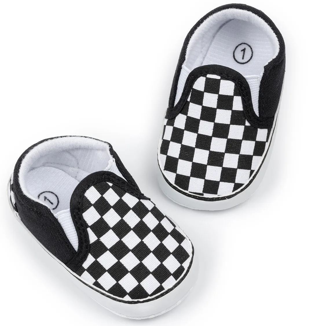 Cloth Sole Classic Canvas Baby Walking Shoes Wholesale-JZ Baby