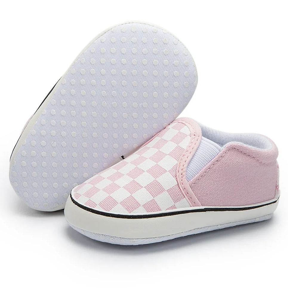 Cloth Sole Classic Canvas Baby Walking Shoes Wholesale-JZ Baby