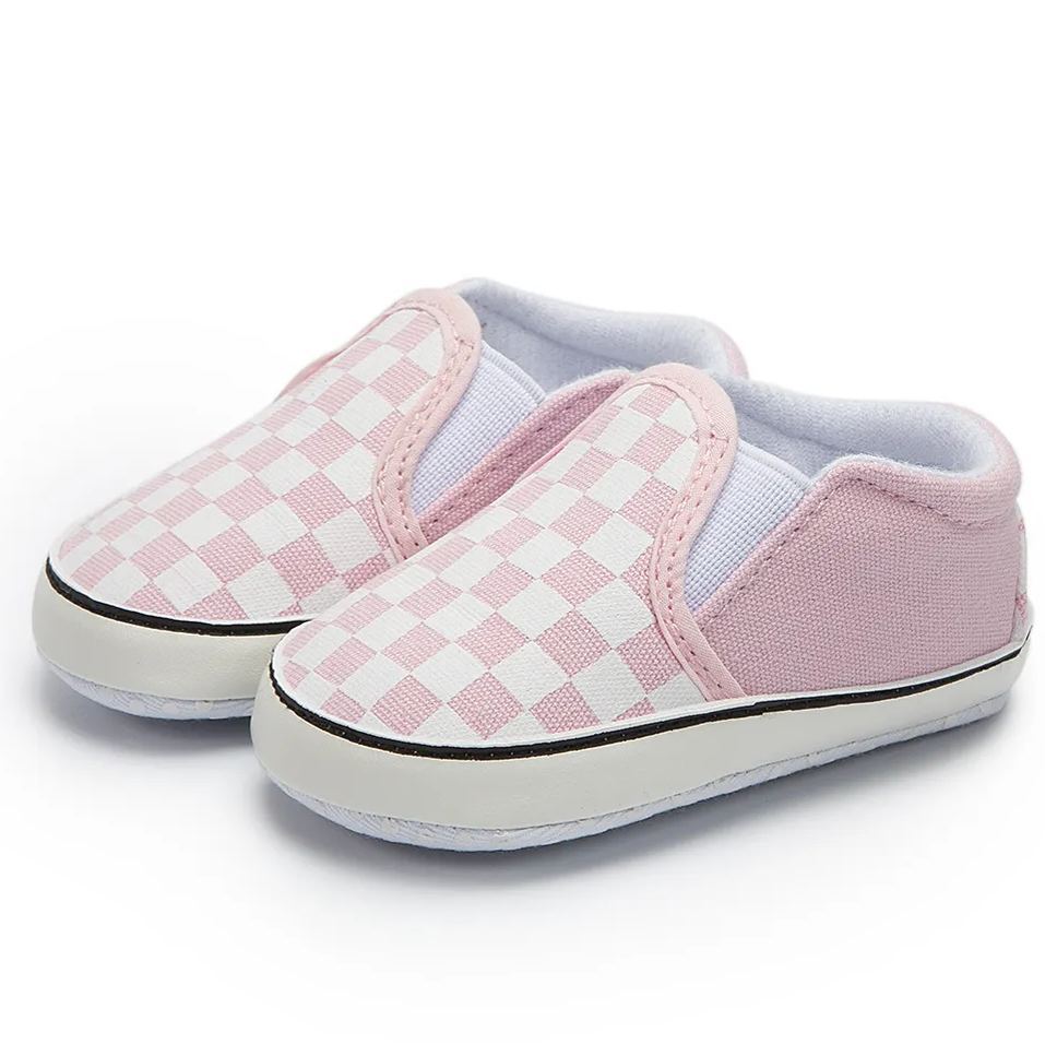 Cloth Sole Classic Canvas Baby Walking Shoes Wholesale-JZ Baby