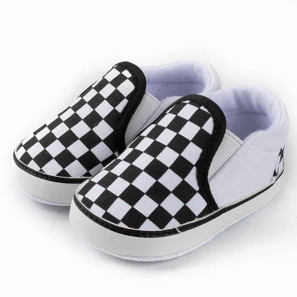 Cloth Sole Classic Canvas Baby Walking Shoes Wholesale-JZ Baby