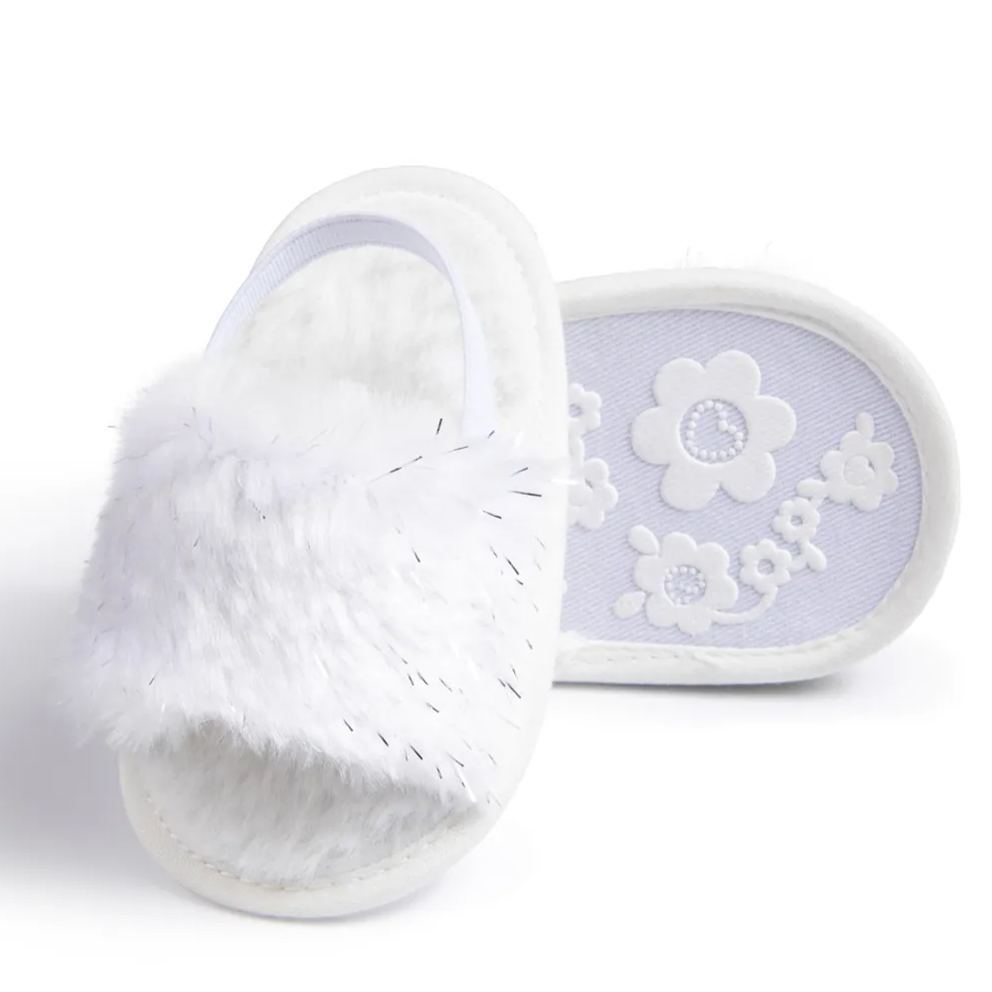 Cotton Fabric Soft Sole Walking Crib Baby Girl Sandals Wholesale-JZ Baby