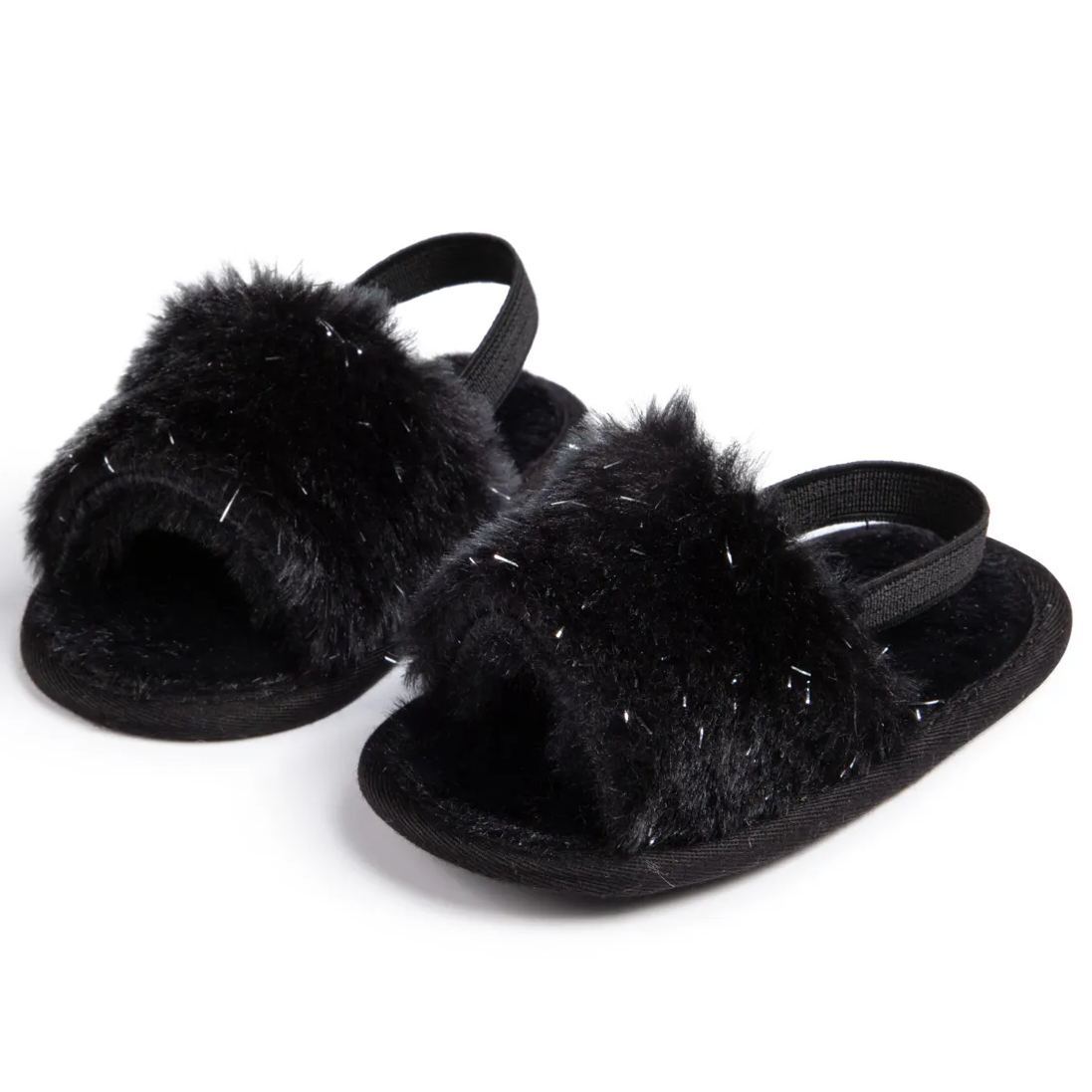 Cotton Fabric Soft Sole Walking Crib Baby Girl Sandals Wholesale-JZ Baby