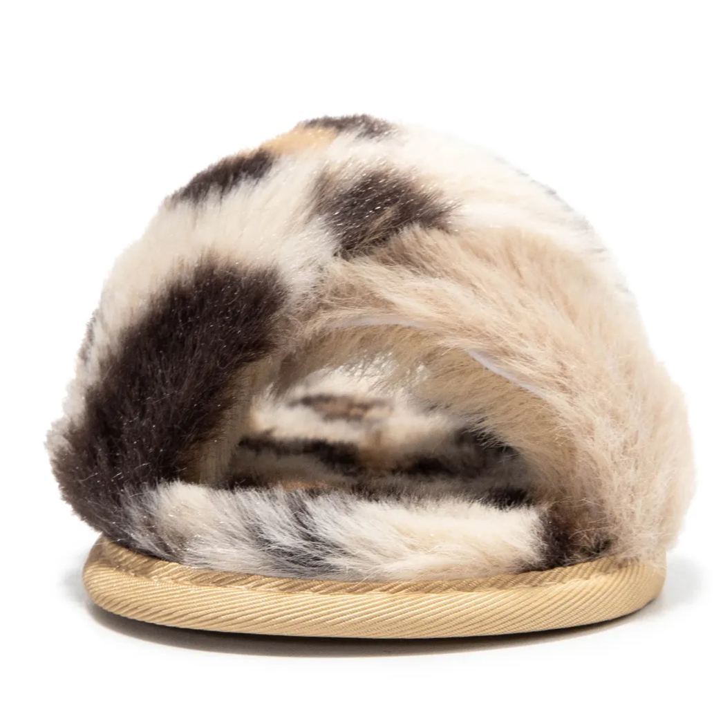 Girls Toddler Soft Supple Fur Stretchy Rear Strap Baby Sandals Wholesale-JZ Baby