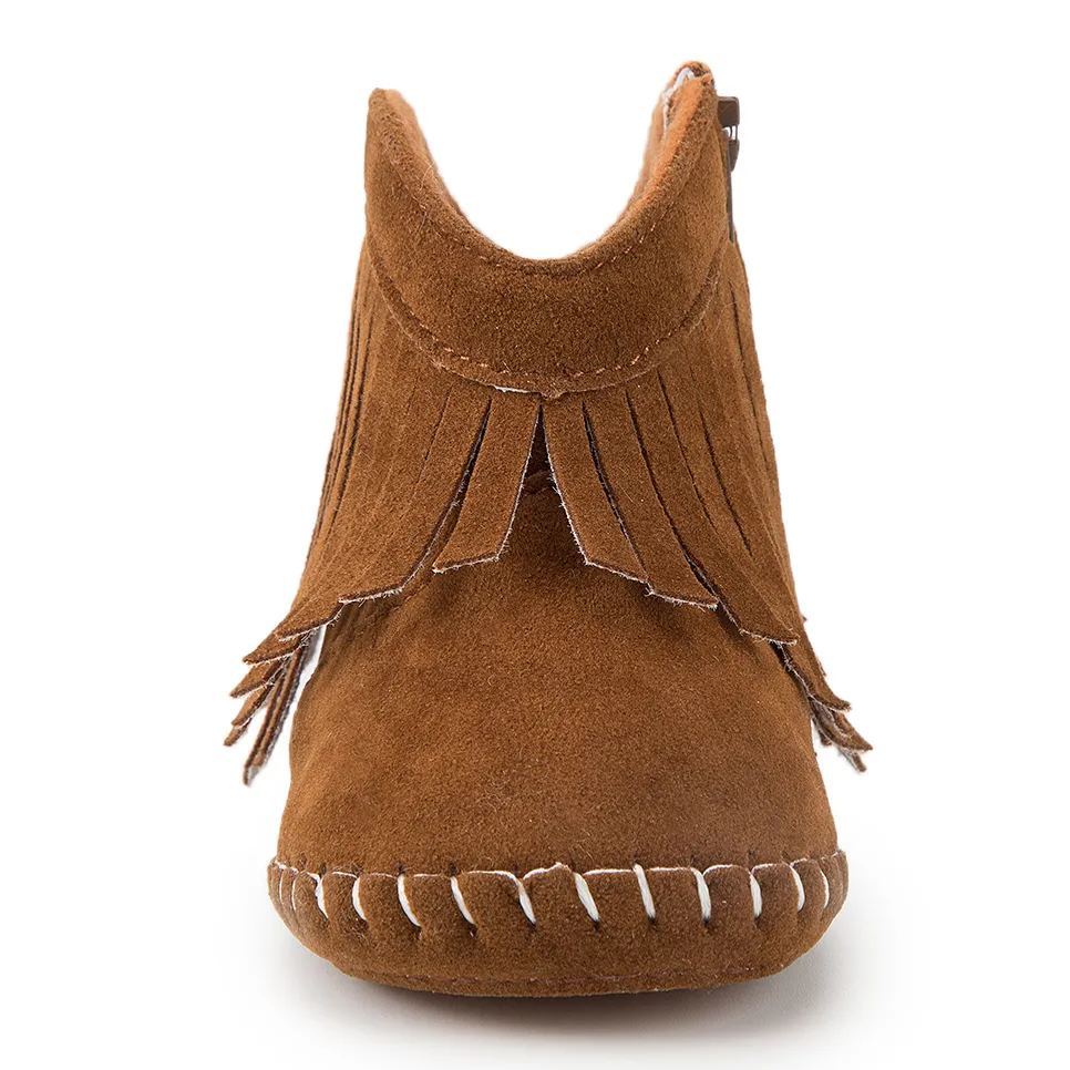 Winter Popular Rubber Sole Flannel Comfortable Baby Boots Wholesale-JZ Baby