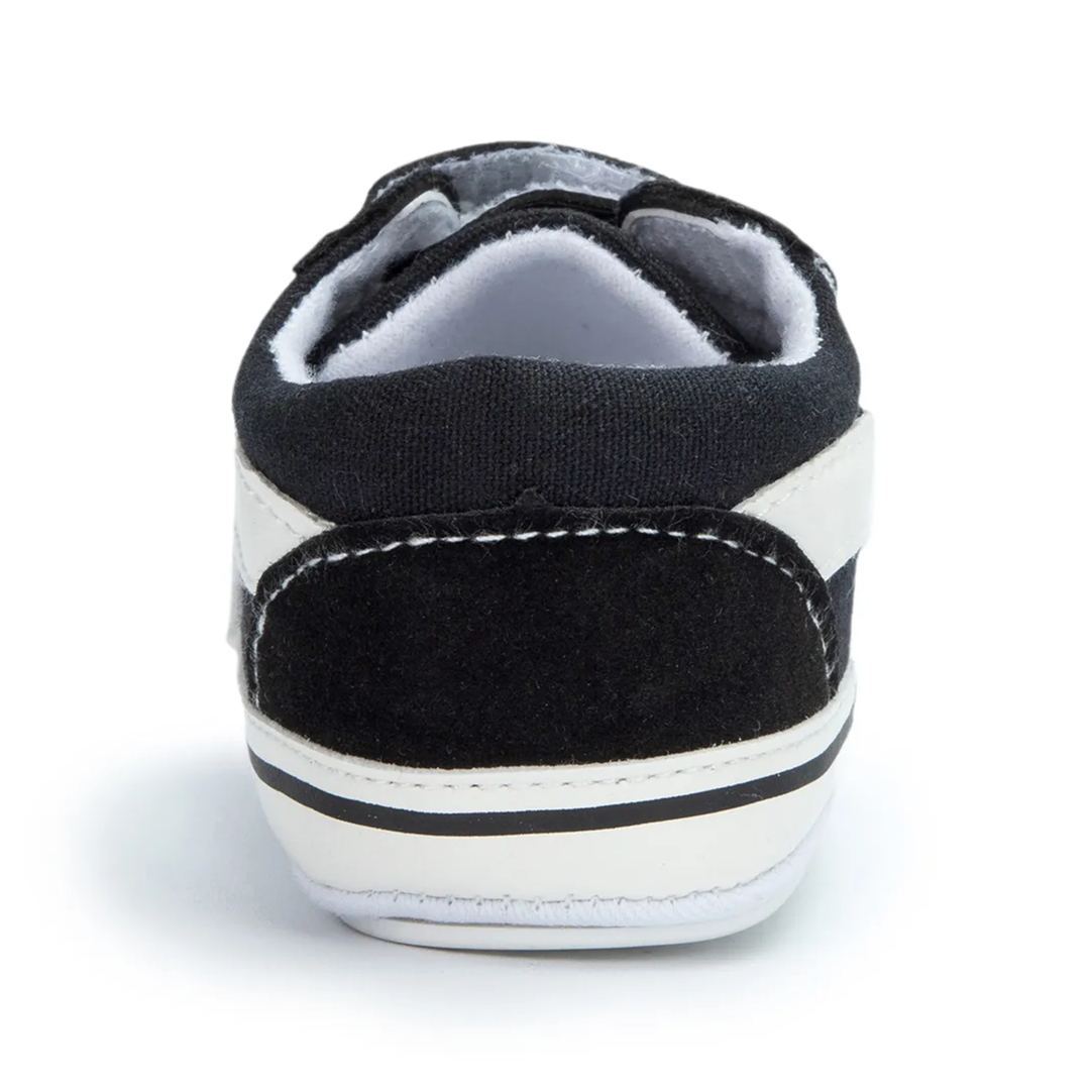Soft Sole Plaid Denim Baby Sneakers Wholesale-JZ Baby