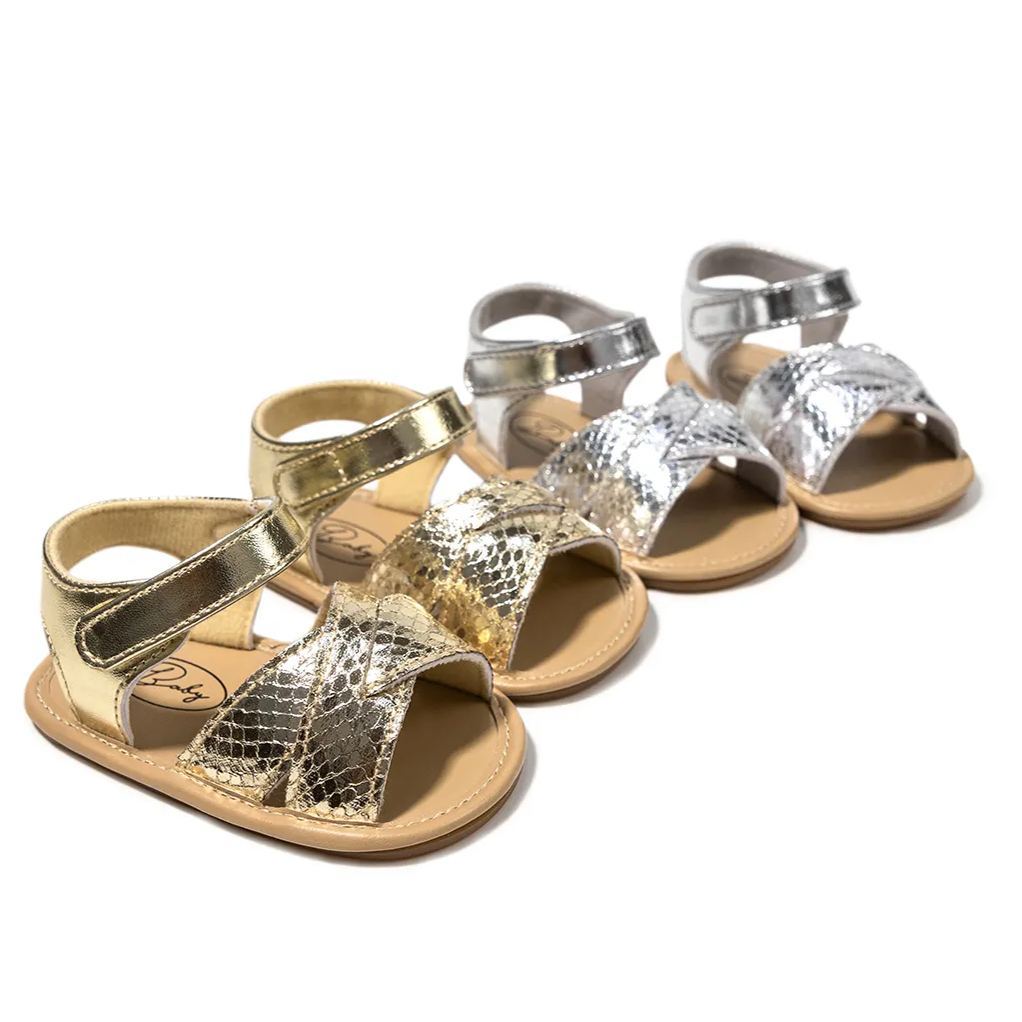 OEM | Bling Bling Anti-slip Baby Girls Sandals-JZ Baby