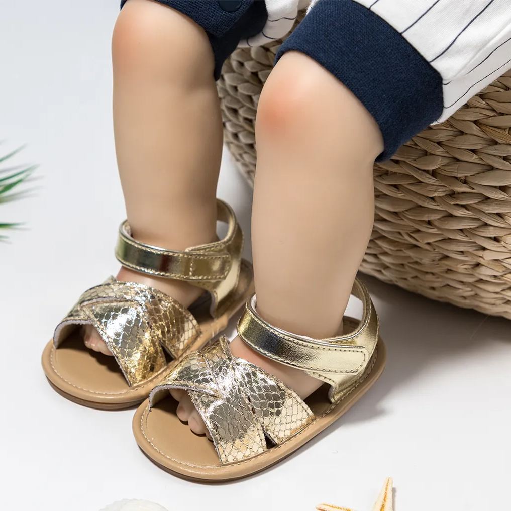 OEM | Bling Bling Anti-slip Baby Girls Sandals-JZ Baby