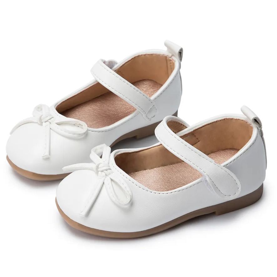 School Rubber Soft Sole Mary Jane Children Shoes-JZ Baby
