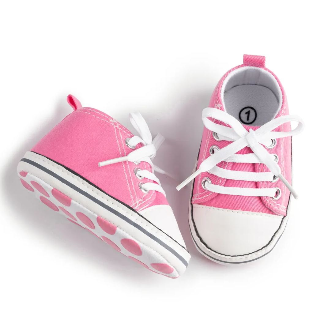 OEM | Indoor Infant Canvas Soft Sole Anti-Slip Baby Boy Sneaker-JZ Baby