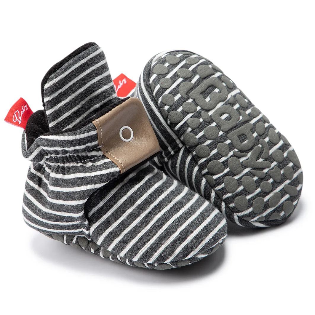 MOQ 12 Anti-Bacterial Warm Soft Breathable Baby Booties Wholesale-JZ Baby
