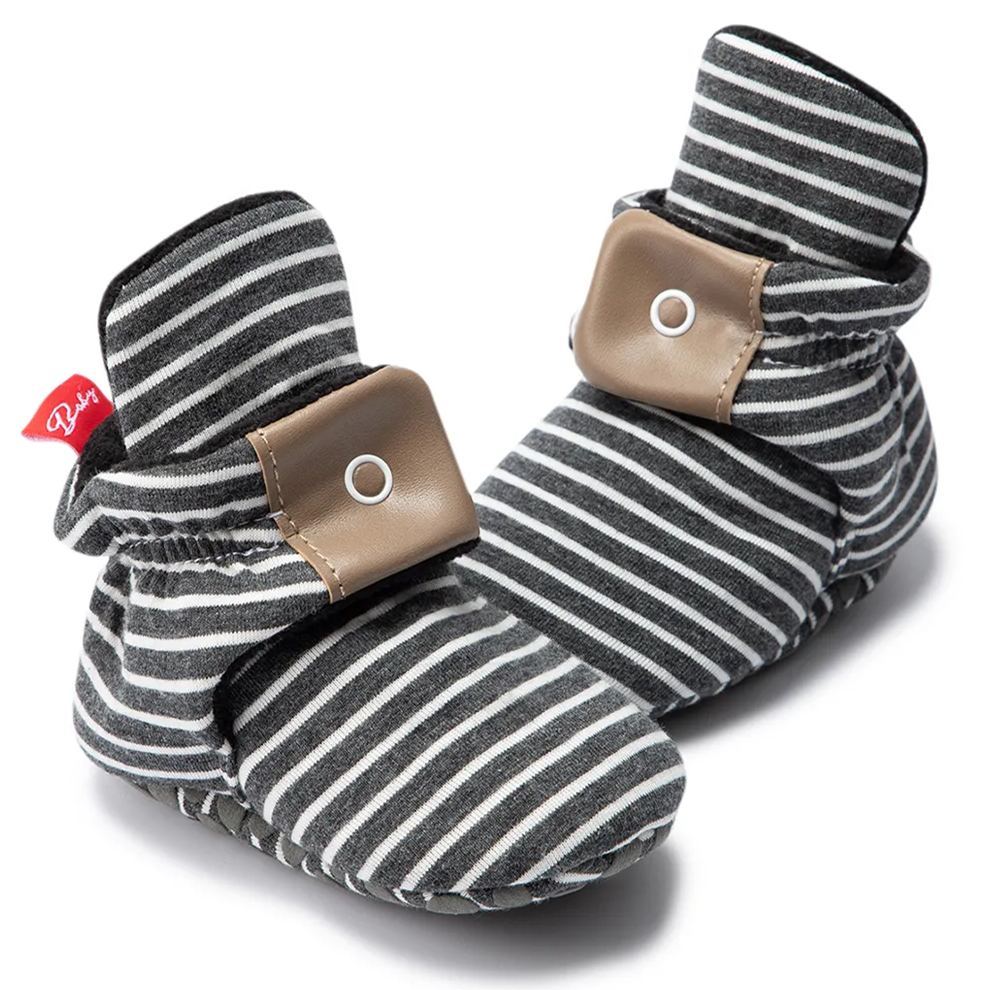 MOQ 12 Anti-Bacterial Warm Soft Breathable Baby Booties Wholesale-JZ Baby