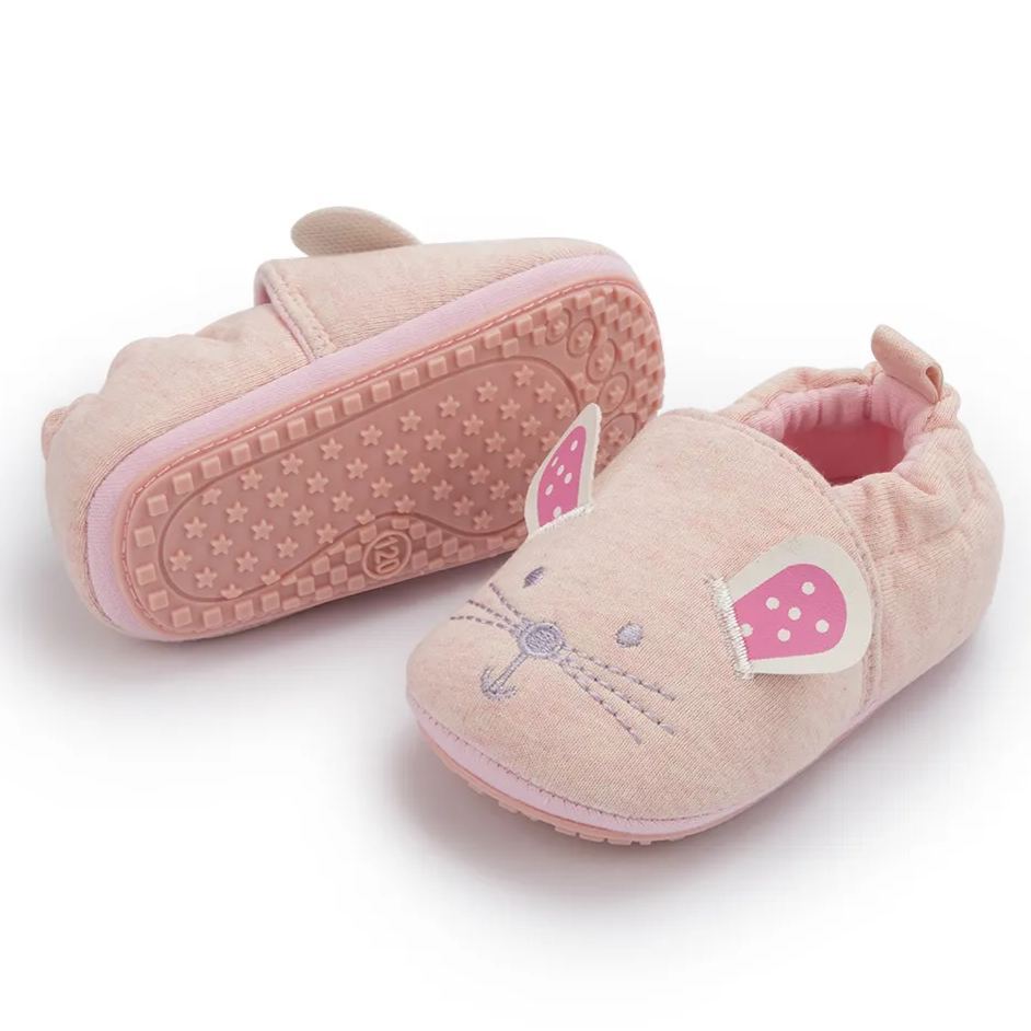 Lovely Animal Rubber Sole Toddler Walking Shoes for Babies Wholesale-JZ Baby