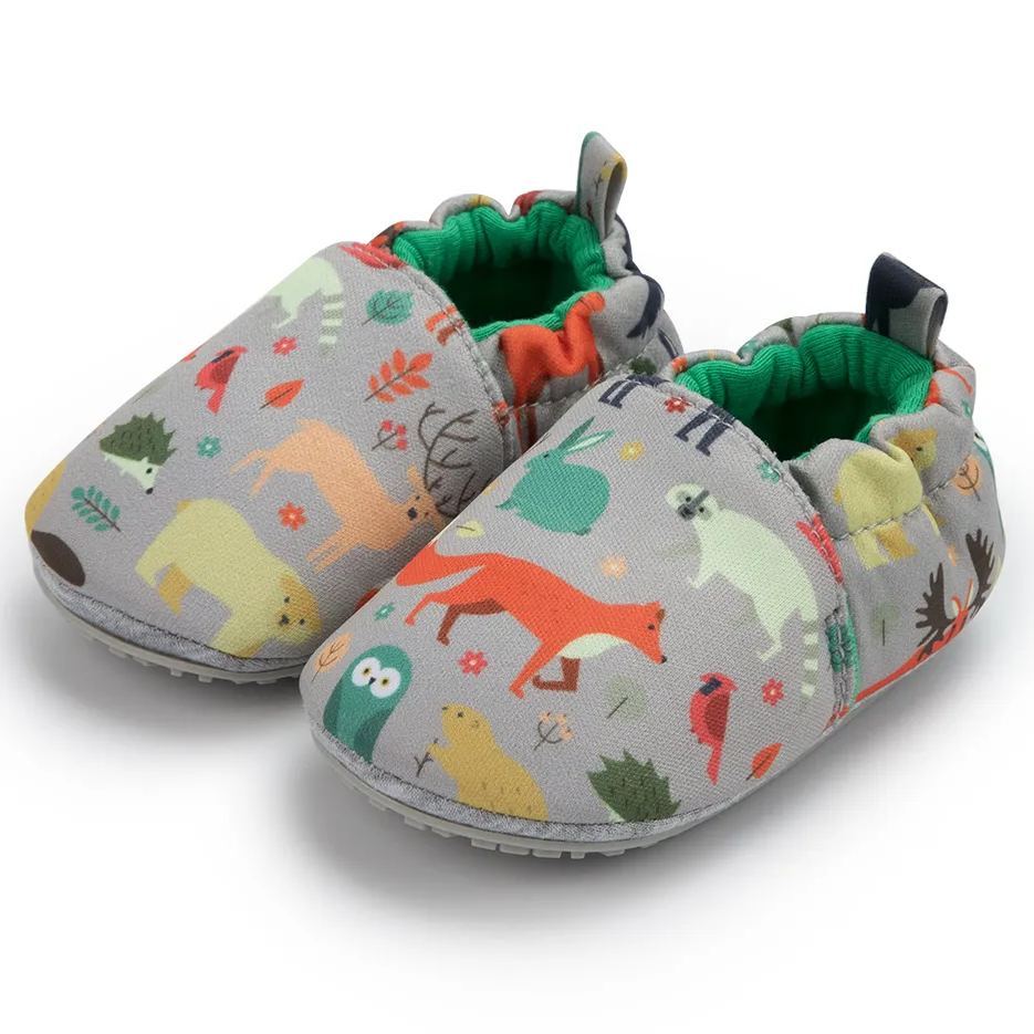 Lovely Animal Rubber Sole Toddler Walking Shoes for Babies Wholesale-JZ Baby