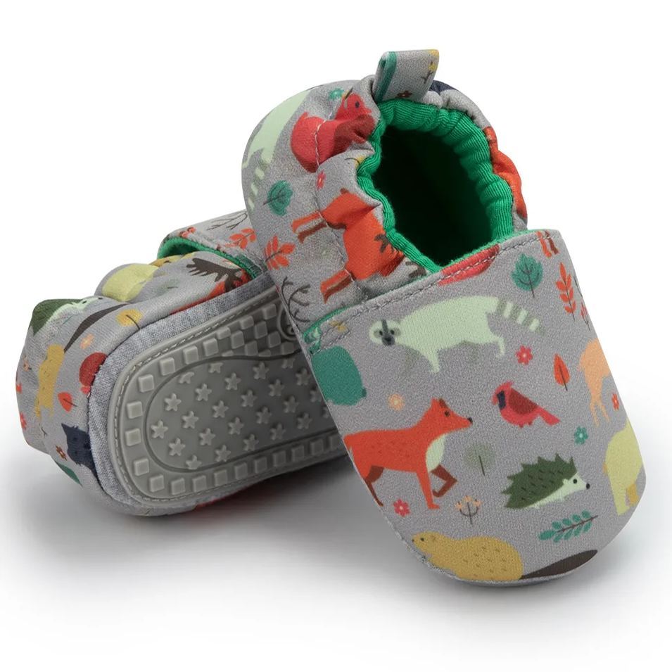 Lovely Animal Rubber Sole Toddler Walking Shoes for Babies Wholesale-JZ Baby