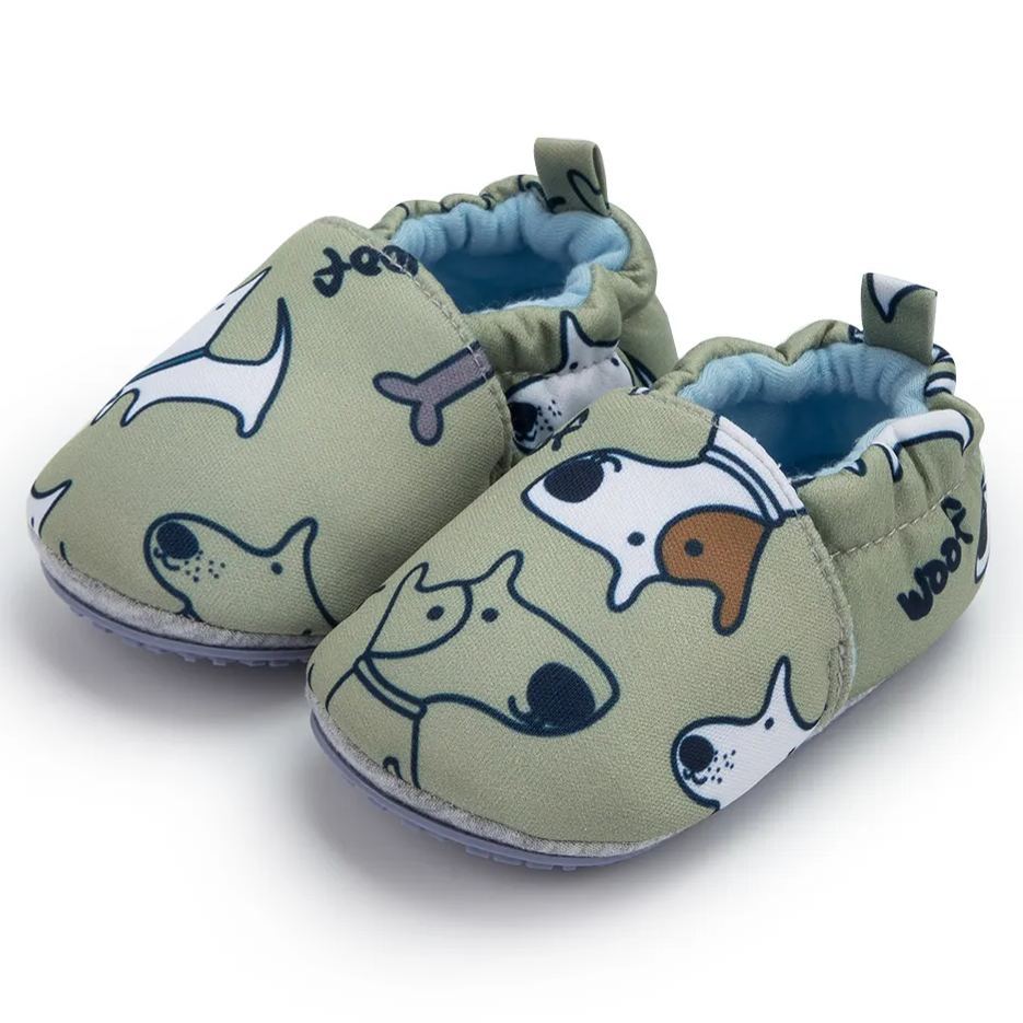 Lovely Animal Rubber Sole Toddler Walking Shoes for Babies Wholesale-JZ Baby