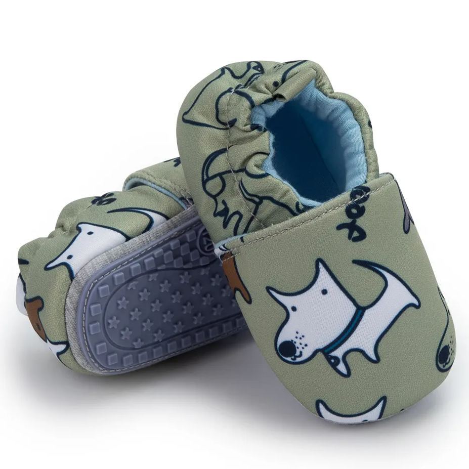 Lovely Animal Rubber Sole Toddler Walking Shoes for Babies Wholesale-JZ Baby