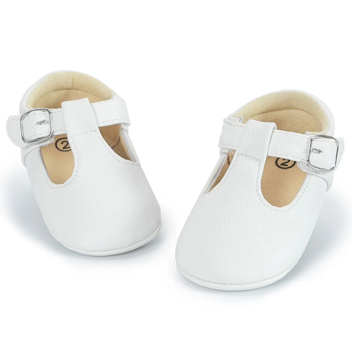 OEM | Ballet Flats Faux Deerskin Baby Girls Shoes-JZ Baby