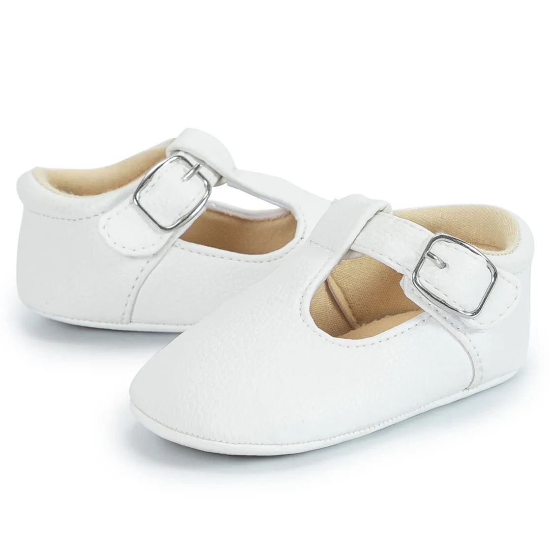 OEM | Ballet Flats Faux Deerskin Baby Girls Shoes-JZ Baby