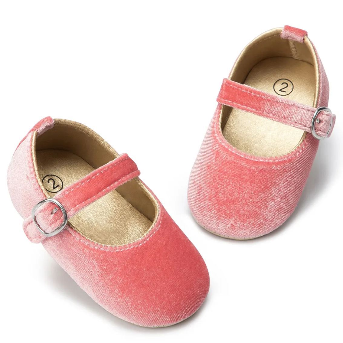 OEM | Light Weight Plush Fabric Baby Dress Shoes-JZ Baby