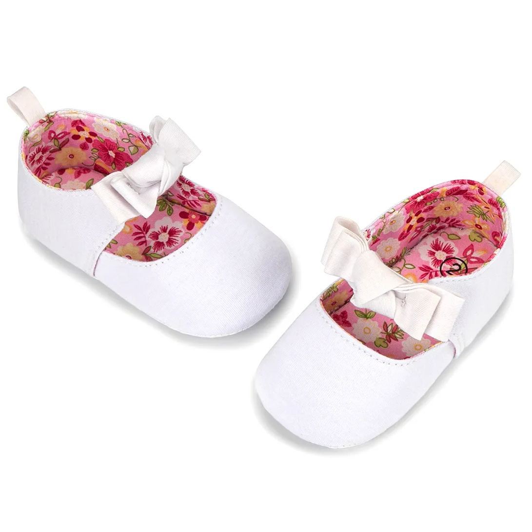 OEM Bow-knot Anti-slip Baby Walking Shoes-JZ Baby