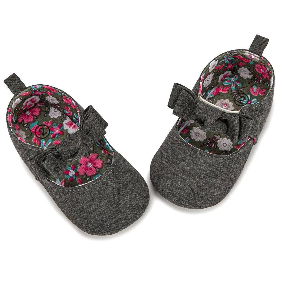 OEM Bow-knot Anti-slip Baby Walking Shoes-JZ Baby