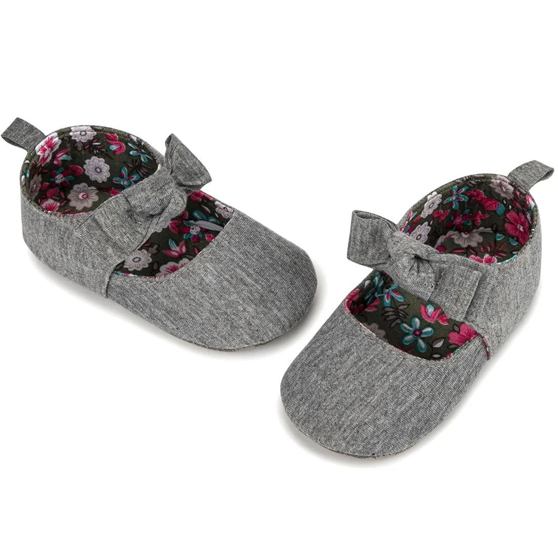 OEM Bow-knot Anti-slip Baby Walking Shoes-JZ Baby